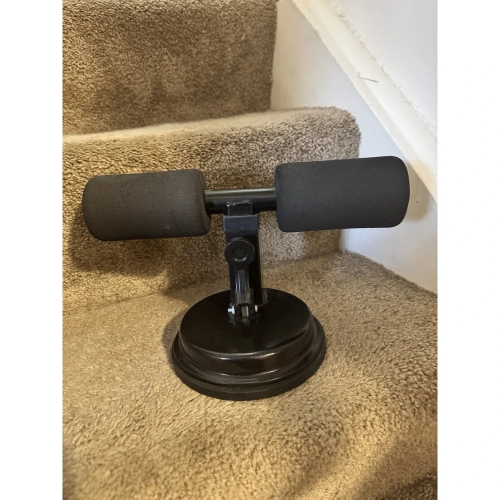 Sit‎ up Push up Assist Floor Suction Adjustable Foam Padded Gym Workout Health